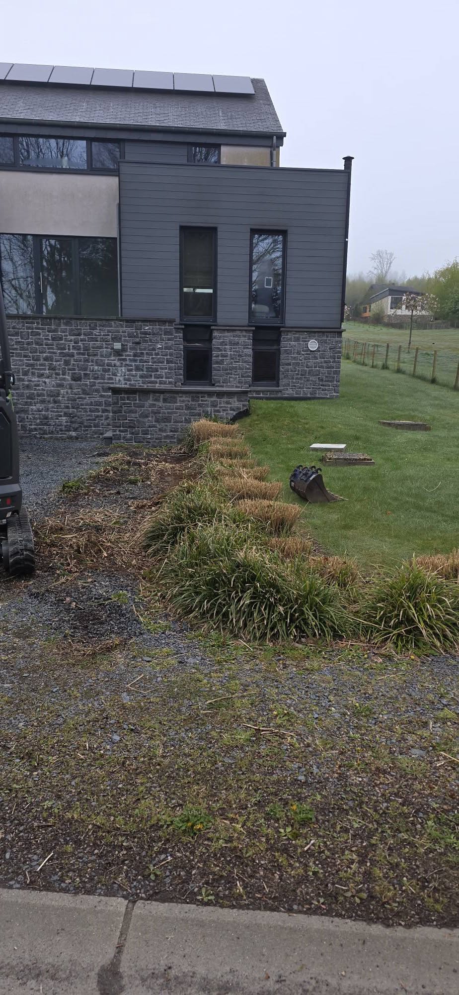 Deblaiement - retrait de vegetation et terrassement